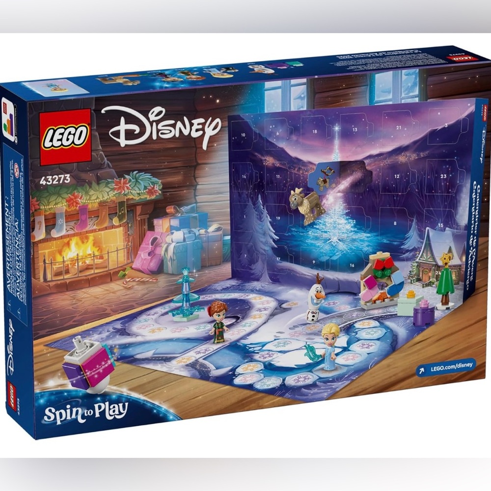 LEGO Disney Frozen Adventure Set with Blue and White Pieces
